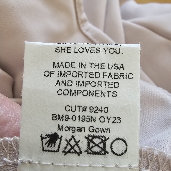 Show Me Your MuMu Morgan Pink Stretch Crepe Sleeveless V-Neck Bridesmaid Gown M - Picture 7 of 13